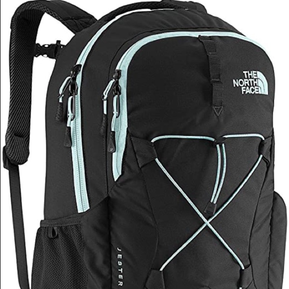 The North Face Jester Backpack (Black / Blue)